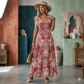 Robe Maxi Bohème Fleurie Chic